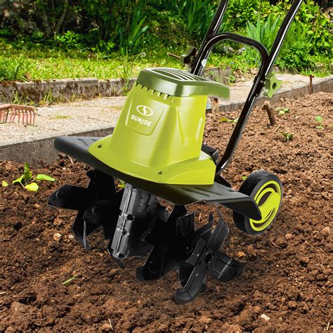 sun joe electric tiller|sun joe electric rototiller.